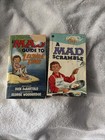 MAD Magazine Paperback Books: A Mad Guide To Leisure Time & A Mad Scramble — photo 1
