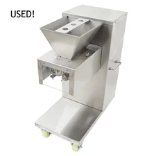 USED! 110V 15mm Commercial Meat Slicer Commercial Meat Processing Equipment
