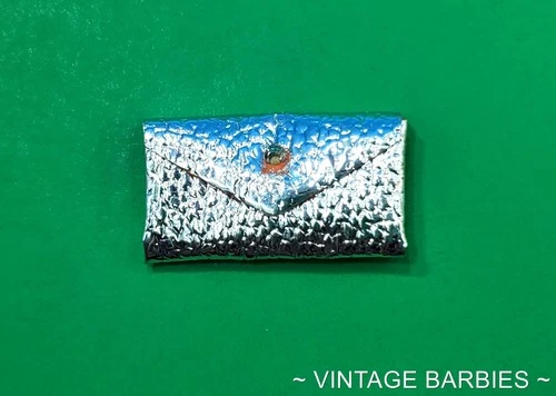 RARE Vintage Francie Doll Twilight Twinkle #345 Silver Purse MINTY ~ 1970's