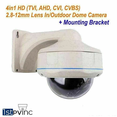 1PV Security Camera 2.8mm-12mm1080P HD-TVI,CVI,AHD,CVBS Hard Protected Case - Picture 2 of 6