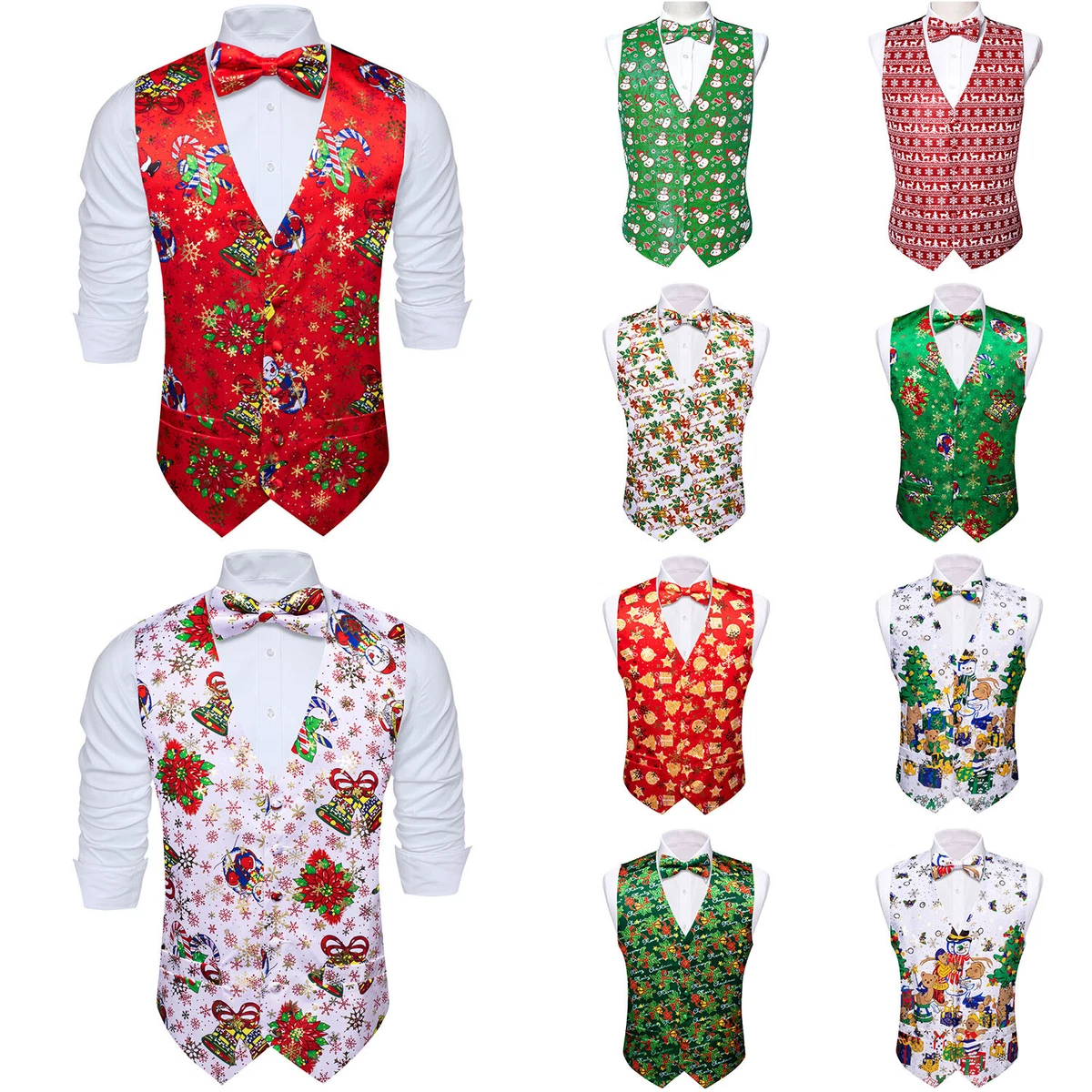 Novelty xmas waistcoats sale