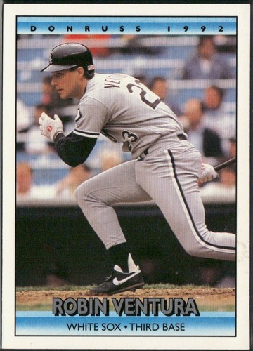 Robin Ventura 6 Card Lot 1990 - '92 Topps, Donruss, Fleer MLB (NM) - Picture 12 of 14