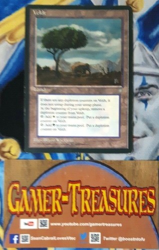 Veldt MTG Ice Age Rare Land Heavily Played x1 - Picture 2 of 4