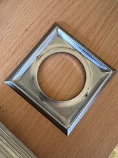 Weiser Beverly 26D Finish Silver Door Handle Used Backing Plate