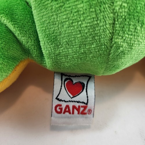 Ganz Webkinz Tree Frog Plush Green Glitter Stuffed Animal (Model HM109) - Picture 4 of 7