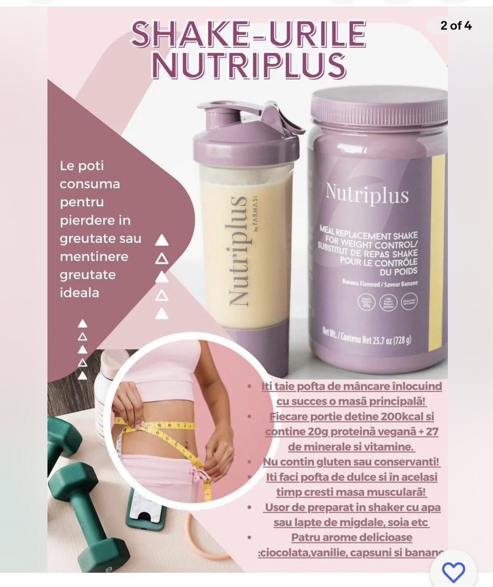 Nutriplus Set Shake Vanilla 520g,Shaker,Instant Coffee And Lemon