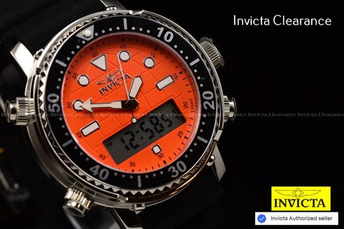 NUEVO Reloj Invicta Pro Diver 47 mm BISEL LUMINOSO Digital Cuarzo Correa Para Hombre SS - Imagen 18 de 20