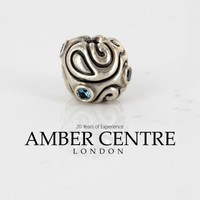 Pandora Silver Indigo Zirconia Day Dream Charm - 790869ssl Rrp£45 Pandora Silver Indigo Zirconia Day Dream Charm - 790869ssl Rrp£45