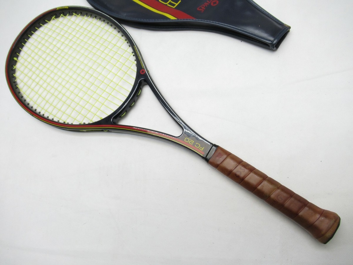 SPALDING - テニスラケット SPALDING 20 L2 4 4/1 L SPALDING FC-20 MIDSIZE TENNIS RACQUET (4 1/4) LONG TERM