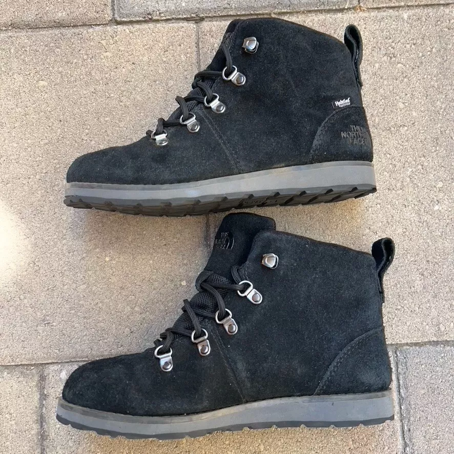 The North Face Boots Girls Youth Size 4 Black Jr Ballard Suede eBay