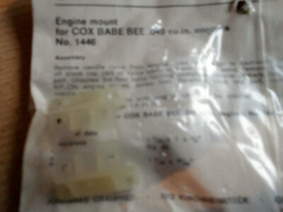 1446 Cox BABE BEE .049 Motorhalterung