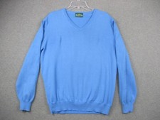 Alan Paine Sweater Men's Large Blue Golf England