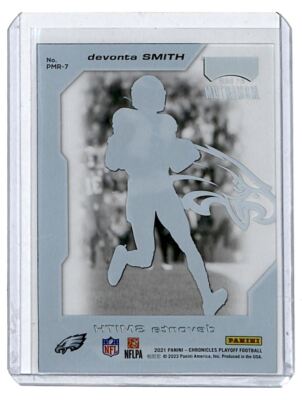 2021 Panini Playoff Momentum DeVonta Smith Philadelphia Eagles
