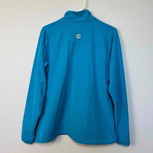 Marmot Women's Tempo Jacket M3 Softshell Breathable Water Repellent Blue Sea L - Picture 4 of 16