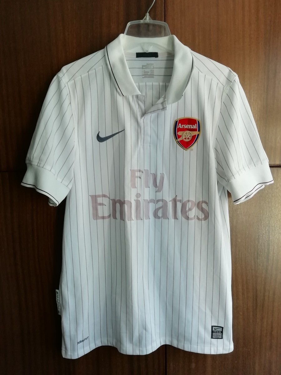 Nike Arsenal ポロシャツ 赤/白 NIKE - 00s NIKE ナイキ アーセナル ヴィンテージポロシャツ
