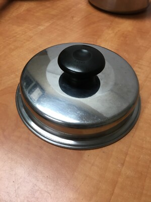 Vintage CHEF S WARE BY TOWNECRAFT  18-8 Stainless SMALL Sauce Pan 7'' LID ONLY
