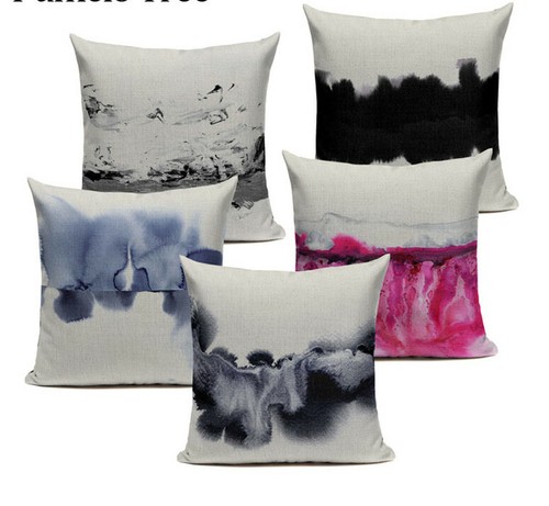 ink blue cushion