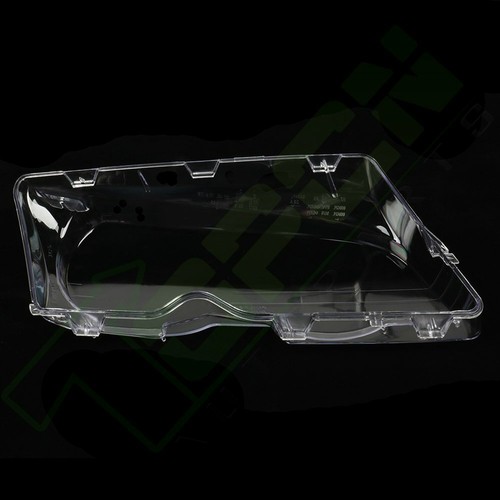 For 99-03 BMW E46 2DR / 01-06 M3 Pair Front Headlight Lens Cover 2Pcs - Picture 8 of 9