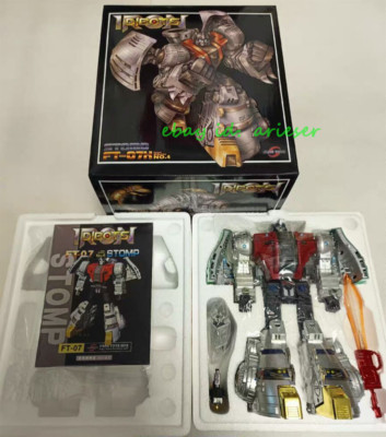 Perfect Fanstoys Ft-07X Stomp Sludge Iron Dinobots Action Figure Toy In Stoc