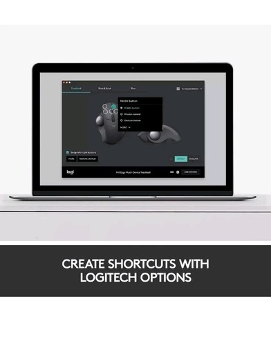 Logitech MX Ergo (910-005179) Wireless Trackball - Graphite - Picture 9 of 9