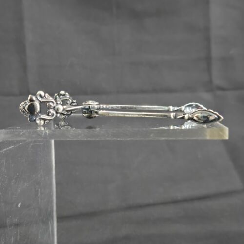 Pinzas de azúcar de plata de ley Georg Jenson Dinamarca - Imagen 11 de 12
