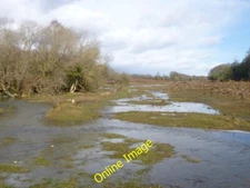 Photo 6x4 Howen Bottom Fritham The stream feeding [[3848203]] has swollen c2014