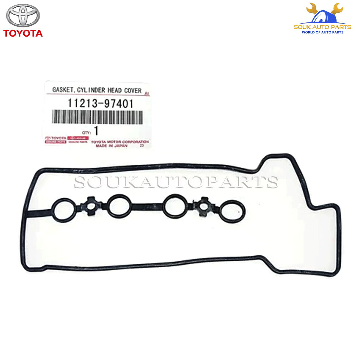11213-97401 Genuine Toyota GASKET, CYLINDER HEAD COVER 1121397401