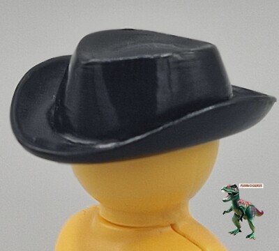 Playmobil Sombrero Negro Plano Sheriff Cowboy-Vaquero Oeste