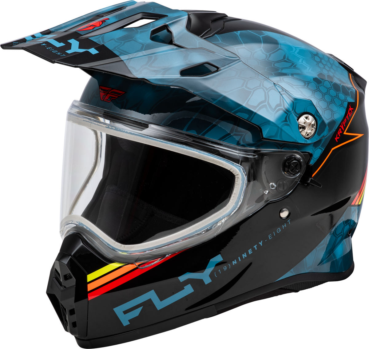 Fly Racing Trekker Cold Weather Conceal Dual Shield Helmet Slate