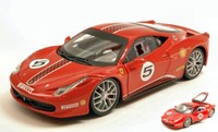 Burago 1/24 Ferrari 458 Challenge 2009 Modellbau Statisches Modell Diecast