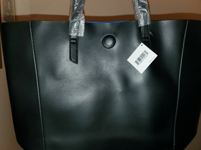 macys leather tote