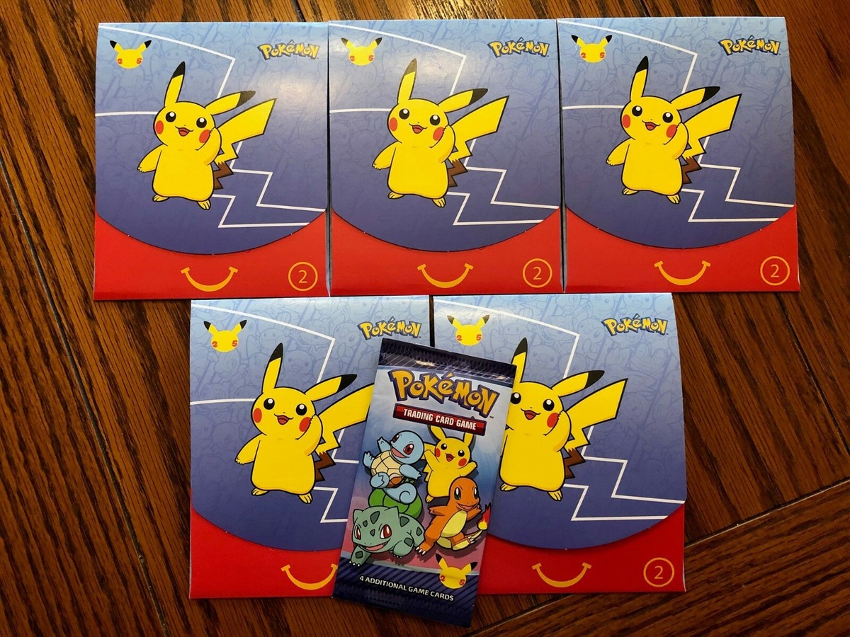 McDonald’s Pokémon Promo Cards Pokémon McDonalds Promo Cards NON-HOLO! NM/NP Full Set