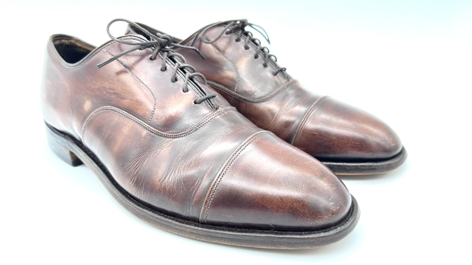 Johnston & Murphy Crown Aristocraft Oxfords – Men’s US 9.5 / EU 43 – USA Made