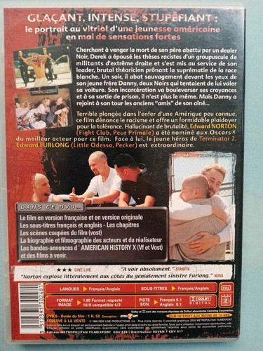 American History X (Edward Norton Edward Furlong Top )/ DVD Single - 第 2/2 張圖片