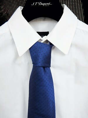 1.18 Cravate S.T. Dupont neuve soie Tie New silk the best gift style elegant