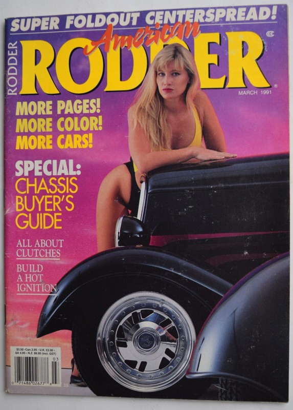 AMERICAN RODDER MAGAZINE - MARCH 1991 