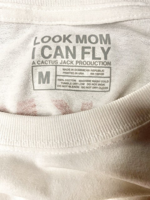 cactus jack look mom i can fly shirt