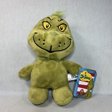 Aurora Dr. Seuss How the Grinch Stole Christmas Baby Plush 9 Stuffed Toy