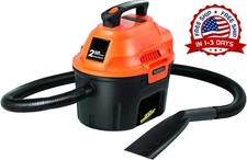 aspiradora para auto carro casa electrica de 2.5 Galones seco mojado POTENTE 2hp