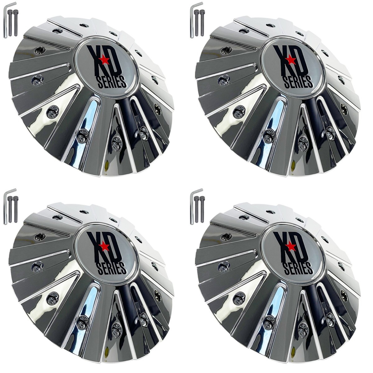 KMC XD Series Chrome Wheel Rim Center Cap fits XD778 Monster Part
