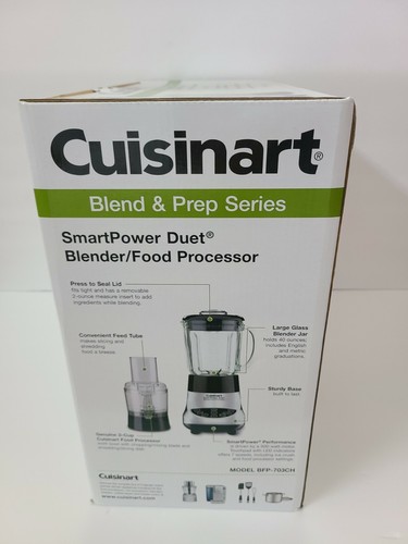 Cuisinart BFP-703CH SmartPower Duet Blender & Food Processor Chrome Combination - Picture 3 of 4
