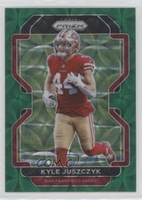 2021 Panini Prizm Green Scope Prizm 31/75 Kyle Juszczyk #57 rf2