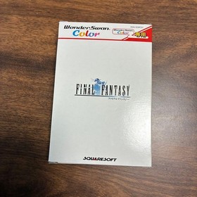 Bandai WonderSwan Wonder Swan WS Color Console Final Fantasy Bundled Ver