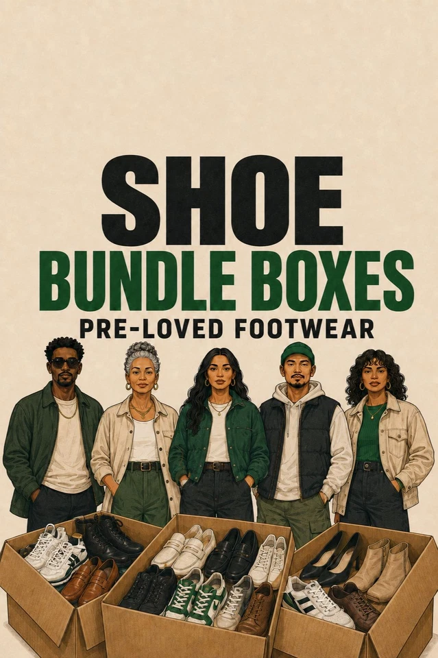The Shoe Bundle Show///Pre-Loved///Size Sorted///Mens Womens Kids
