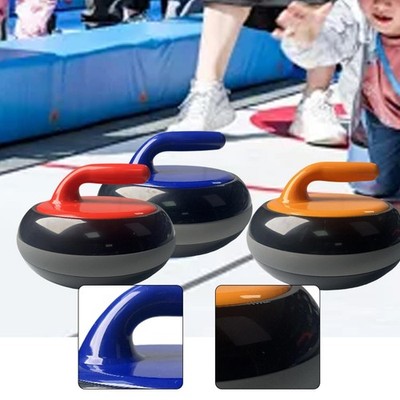 Eisstock Indoor Eltern Kind interaktiv einfach einzurichten Familienspiel