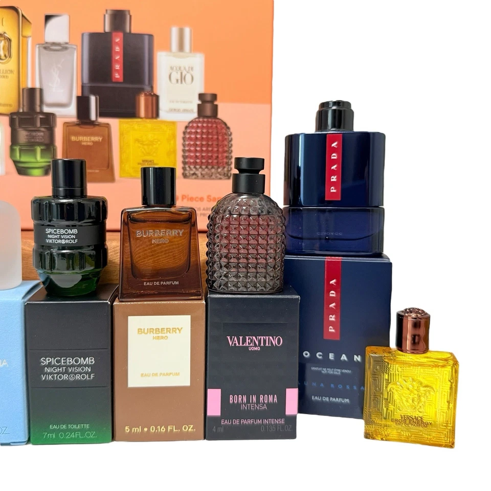ULTA Mens MINI Cologne Holiday 2025 Signature Set For Him 9pc Fragrance Sampler - Image 3 of 4