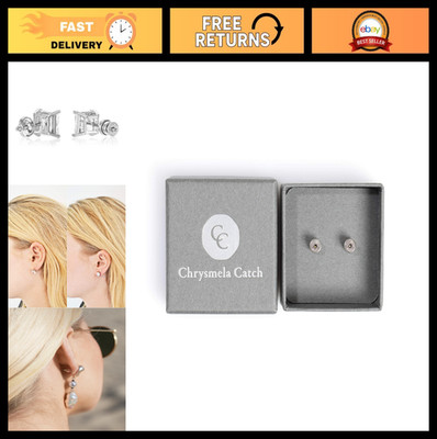 Secure Earring Back Locks - Platinum Technology for All Earring Posts, Replace S