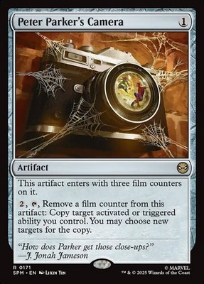 Magic the Gathering (mtg): SPM: Peter Parker's Camera - Rare