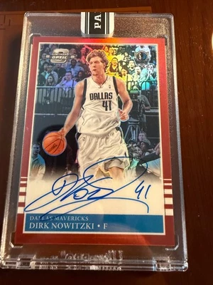 Dirk Nowitzki Basketball Autographed Sports Trading Cards for sale