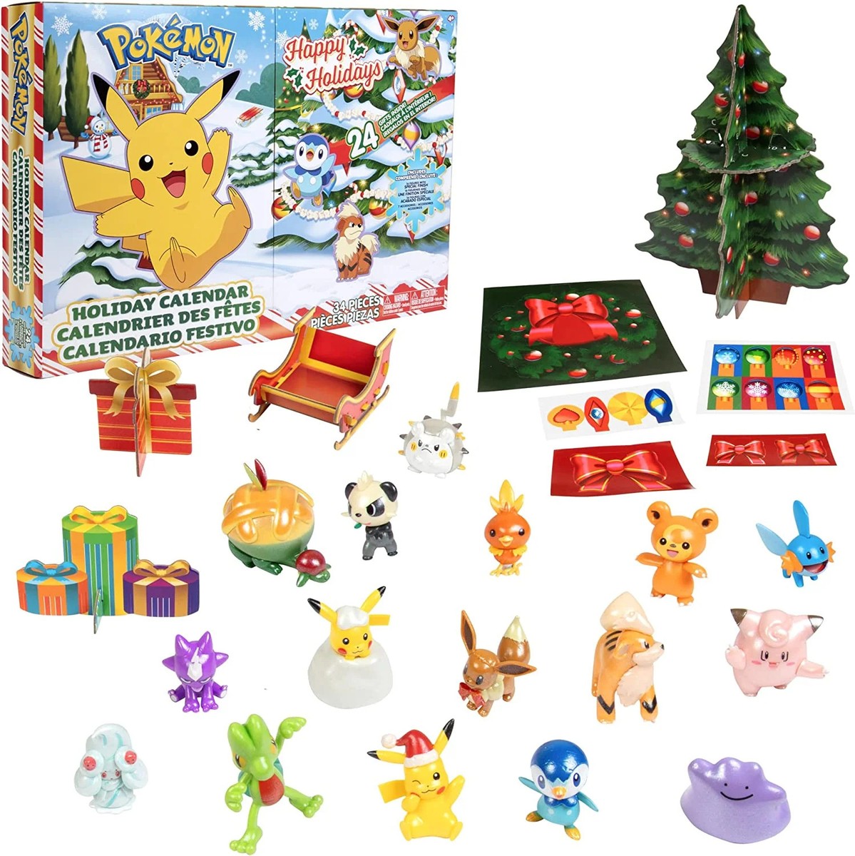 Pokemon Holiday Limited Edition Advent Calendar - Jazwares